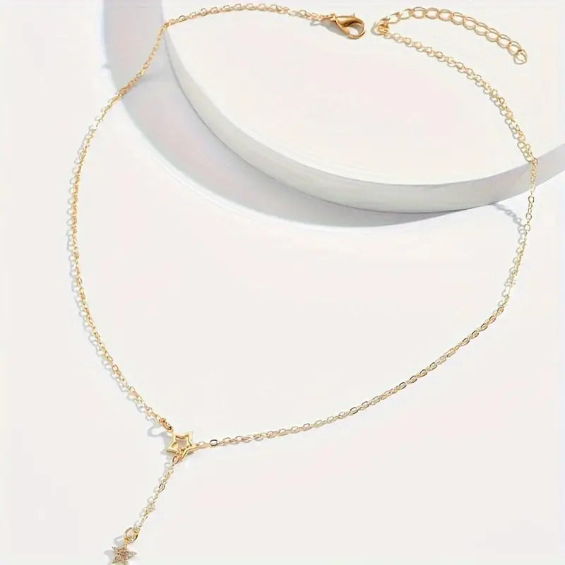 T Star Necklace